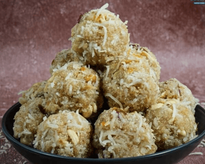 Nita Delights Dink Ladu (1kg) | Traditional Edible Gum Ladoo | Post-Pregnancy & Winter Snack