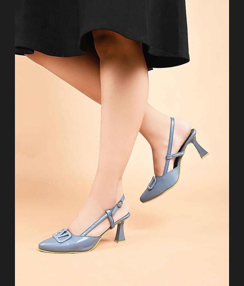 JM Looks Black Women's Sandal Heels