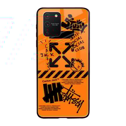 Anti Social Club Glass Case for Samsung Galaxy S10 lite