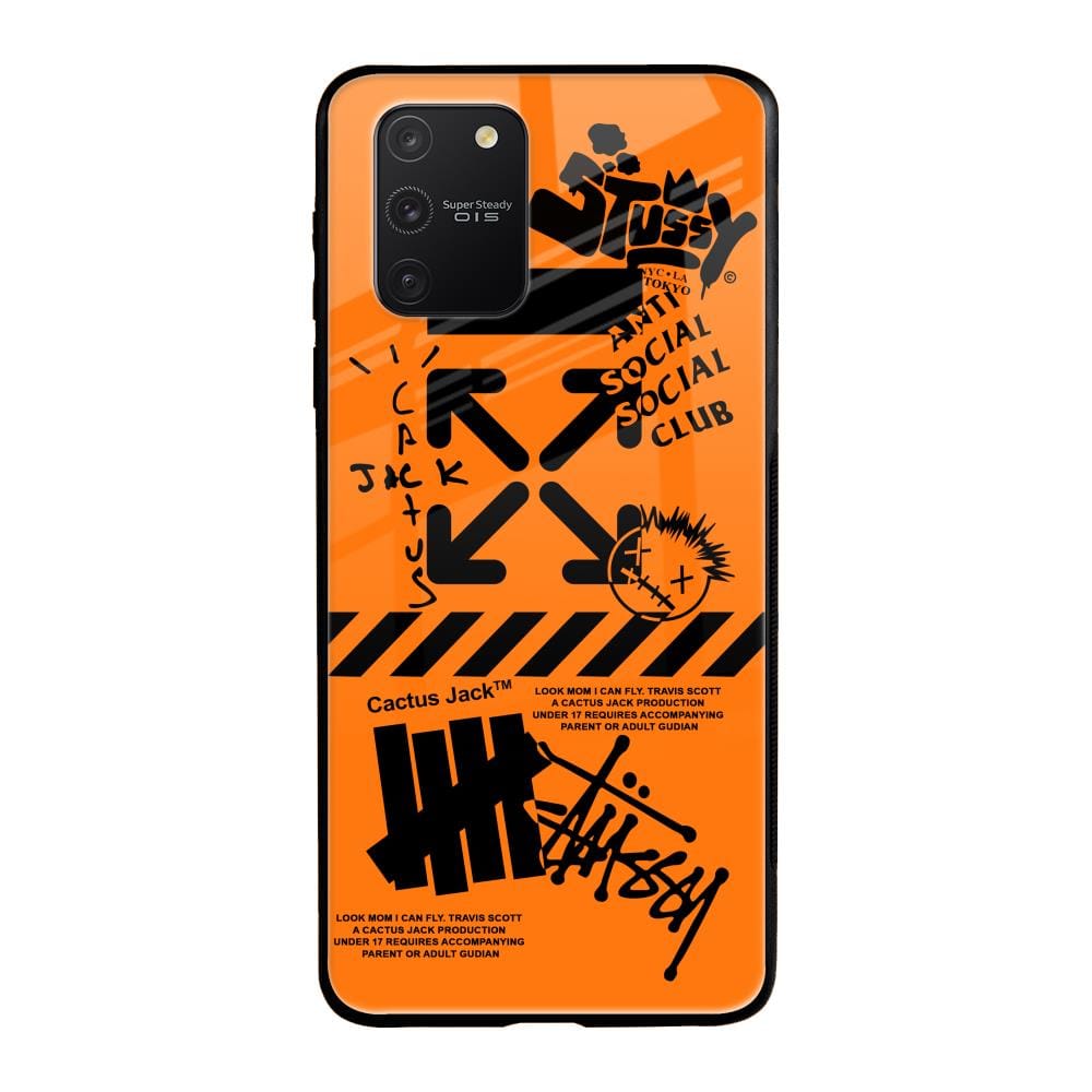 Anti Social Club Glass Case for Samsung Galaxy S10 lite
