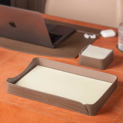 Sterling A4 Papertray Taupe-Taupe
