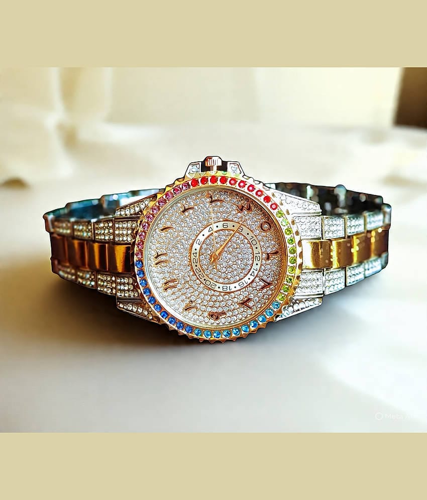 Renaissance Traders Multicolor Metal Analog Men's Watch