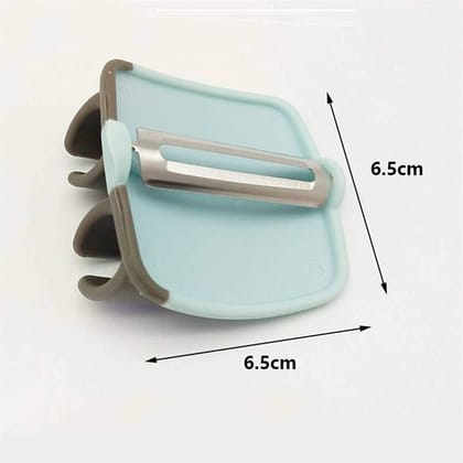 DHRUVINSRI Hand Palm Peeler Fruit Hand Vegetable Peeler Potato with Rubber Finger Grip Kitchen Cooking Tool Cucumber