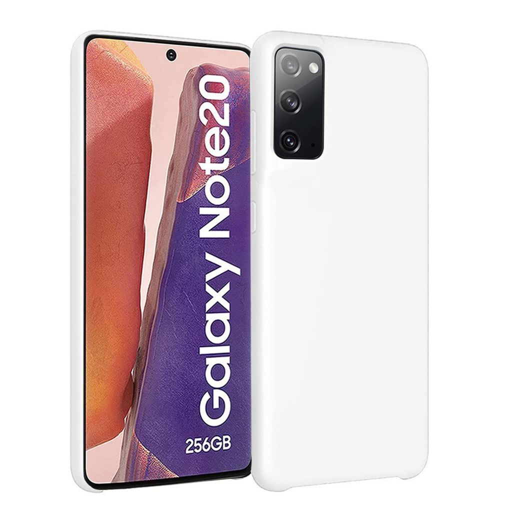 LIRAMARK Liquid Silicone Soft Back Cover Case for Samsung Galaxy Note 20