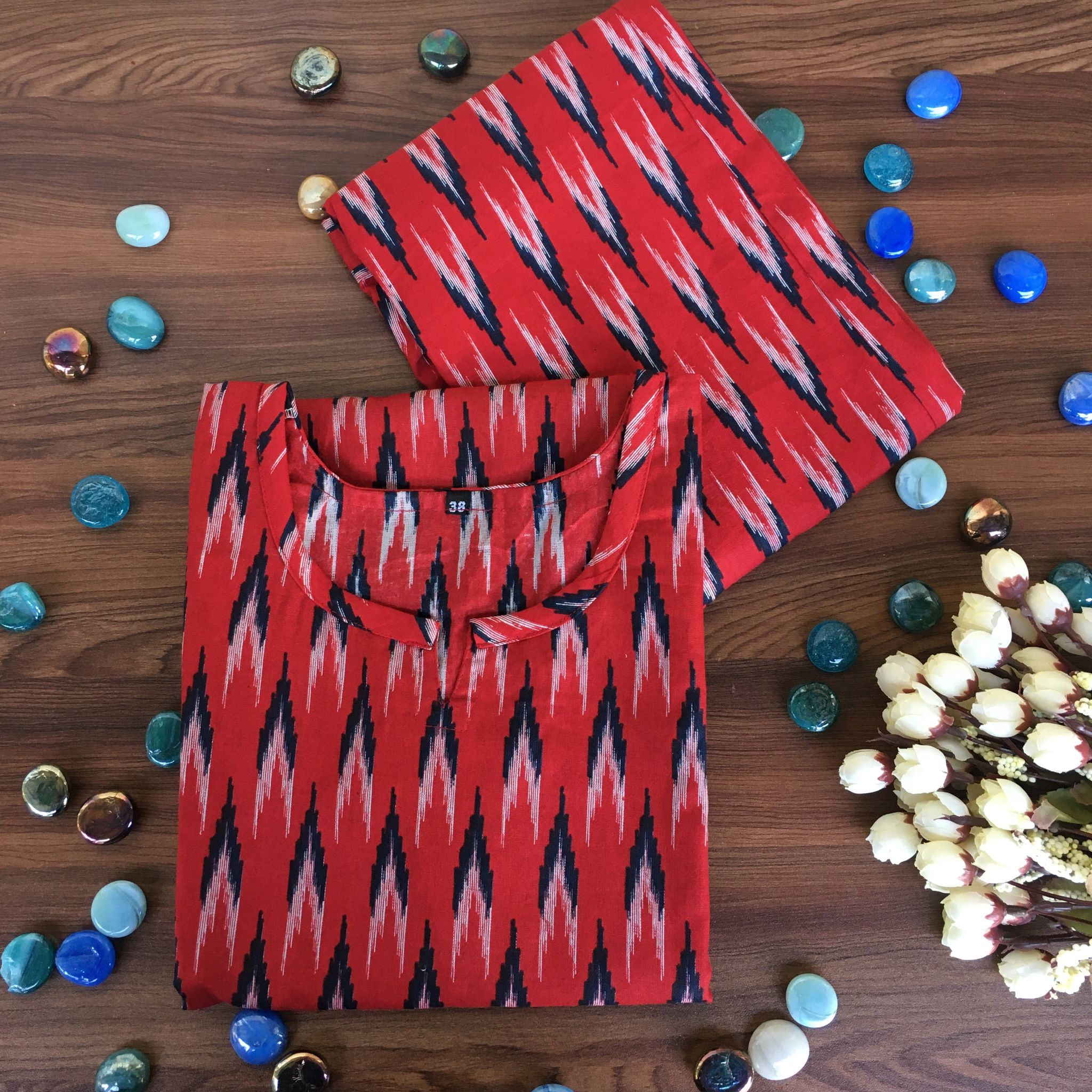 Red Arrow - Cord Set - Pure Cotton-38 - M