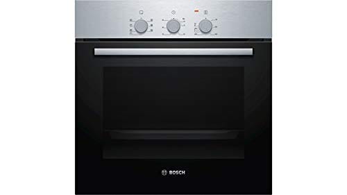 Bosch Serie | 2 60 Cm 66 Ltr Built-In Oven With 3D Hotair: Achieve Perfect Baking And Roasting Results On Up To Three Levels Simultaneously (HBF011BR0Z), Black Bosch Serie | 2 60 Cm 66 Ltr Built-In Oven With 3D Hotair: Achieve Perfect Baking And Roasting