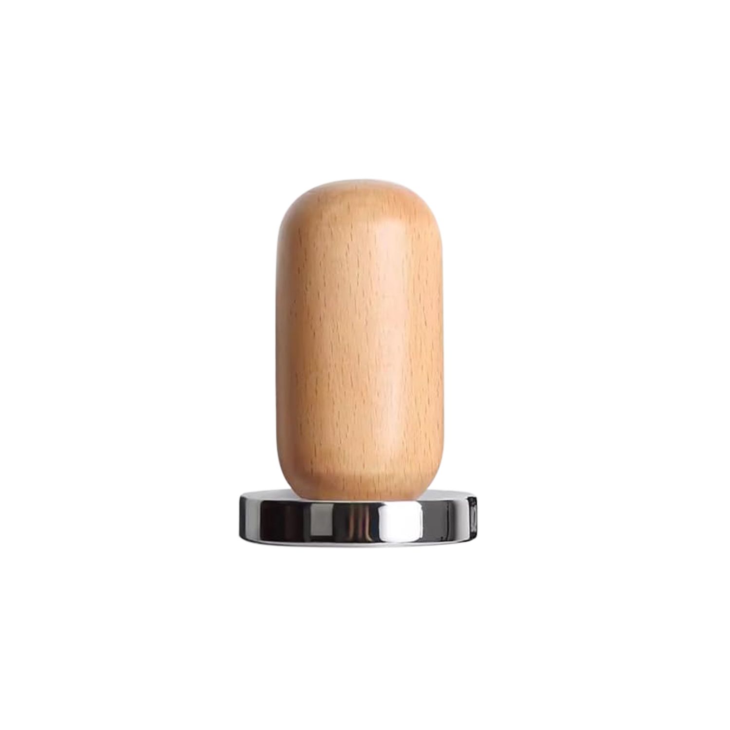 The Bean Co Roasters Coffee Tamper | Wooden Handle | 58 mm | Coffee Powder Pressing Tamping Tool