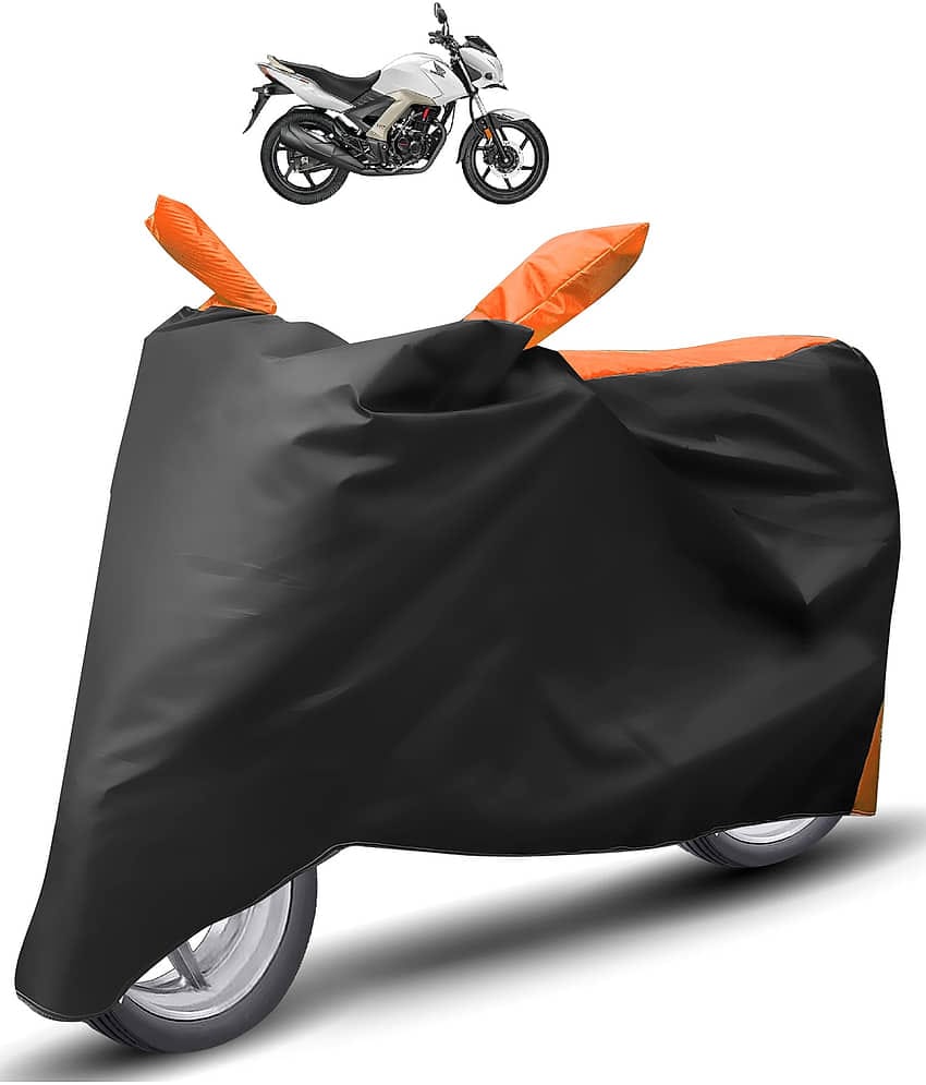 Caronix Bike Body Cover for Honda CB Unicorn ( Pack of 1 ) , Orange
