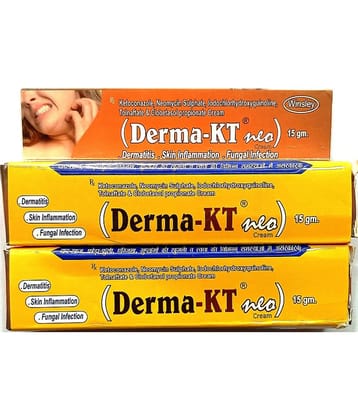 DERMA  KT 15 GM CREAM ( PACK OF 6) Day Cream 90 gm Pack of 6