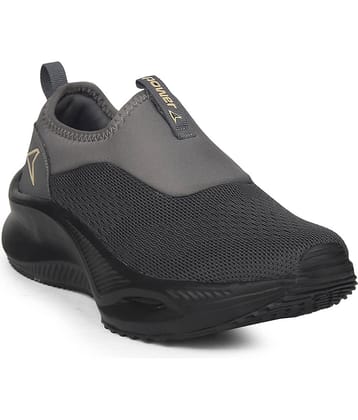 Power Men's Sports Oxford Shoes Grey Men's Slip-on Shoes