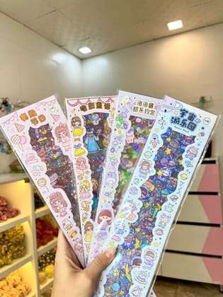 Kawaii Sticker Sheets pack-Pink