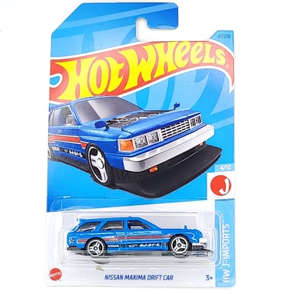Hot Wheels Nissan Maxima Drift car Blue Imported
