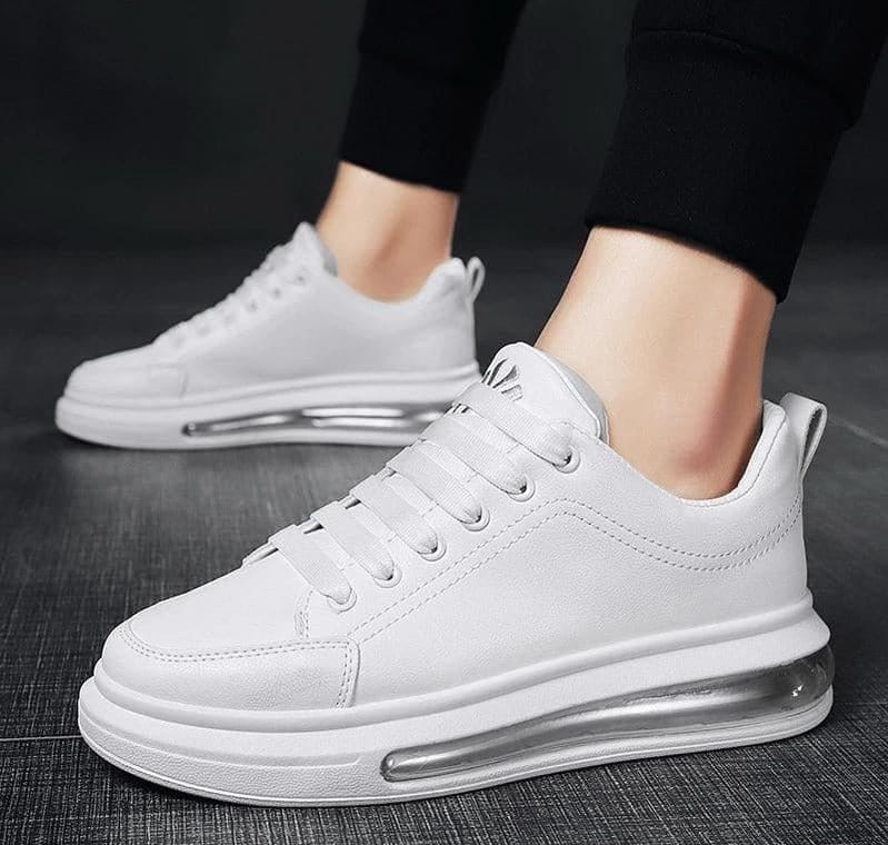 Fashionray Lace up shoes-White Blue / 9