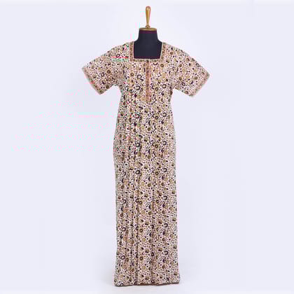 RELAX Cotton Nighty PLEATED XL