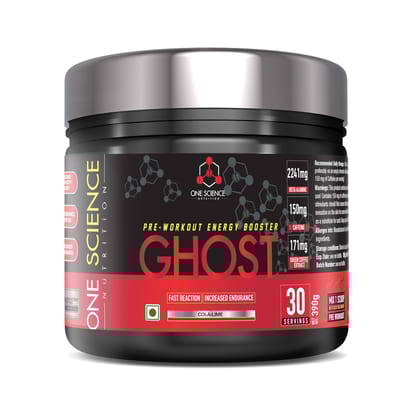 One Science Ghost Pre workout, 30 servings-Cola Lime