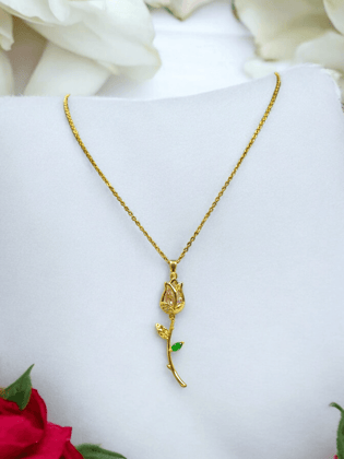 Rose Pendant Necklace Rose Pendant Necklace