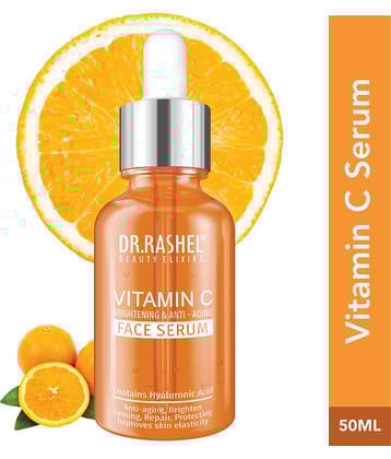 DR.RASHEL Vitamin C Face Serum Hyaluronic Acid Skin Toning For All Skin Type 50 ml ( Pack of 1 )