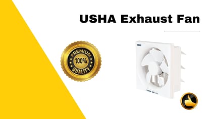 USHA 150mm Crisp Air Premia BV Exhaust Fan (White)