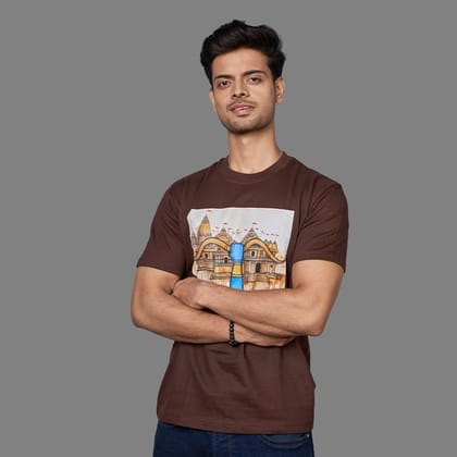 MD03  Ram temple with Rams blue hand with bow