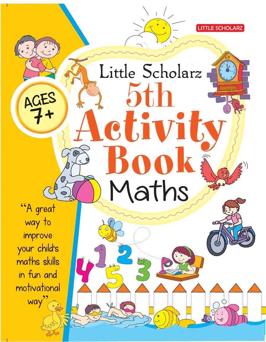 Little Scholarz 5th Activity Book Maths [Paperback] [Jul 18, 2023] LS Editorial Team