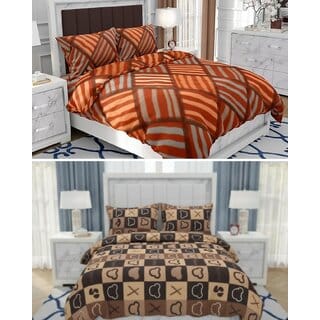 BEDZY Polar Fleece Winter Warm Double Bedsheet | Set of 2 Bedsheets