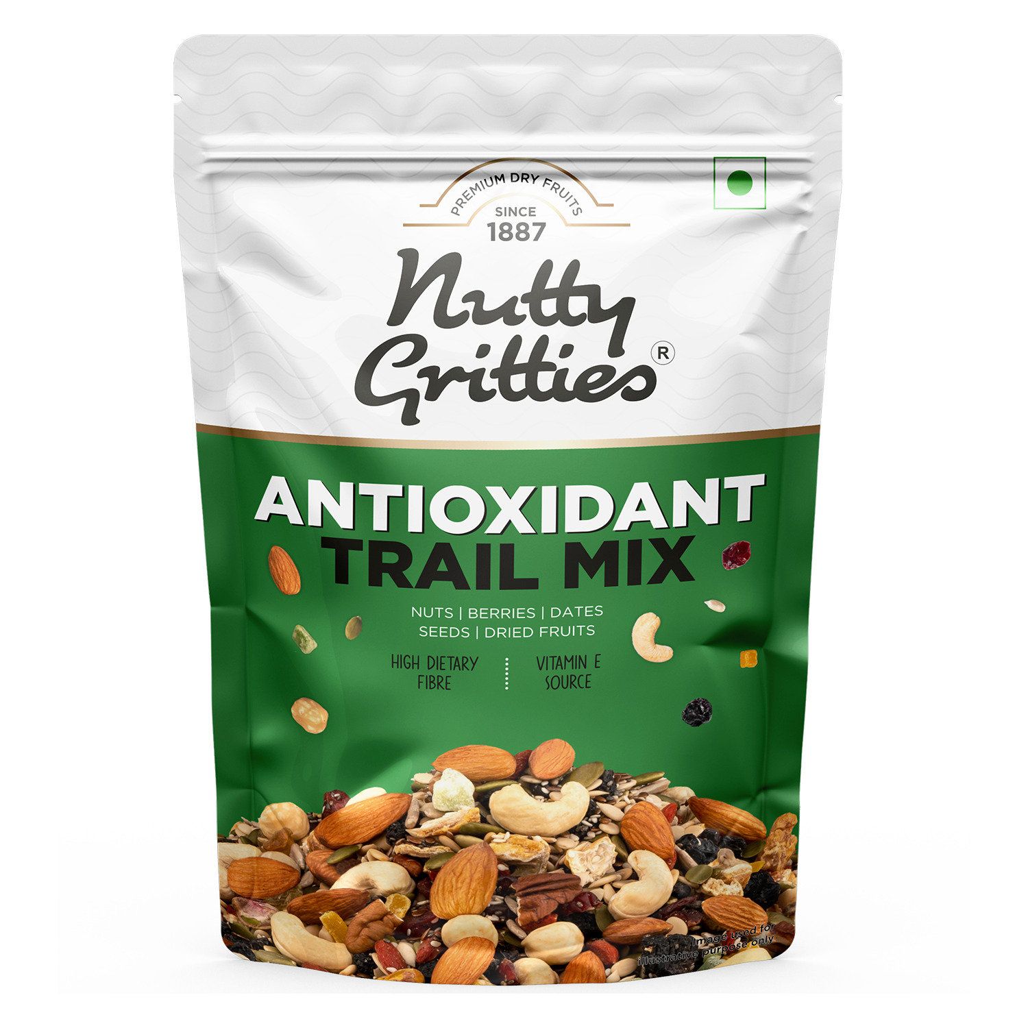 Nutty Gritties Antioxidant Trail Mix, 200 gm
