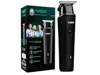 VGR V-933 Trimmer 500 min Runtime 4 Length Settings (Black)