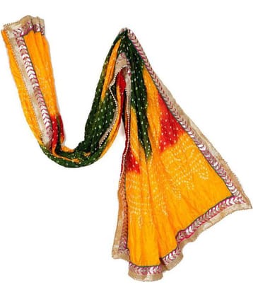 Raj Multicoloured Art Silk Bandhej Dupatta