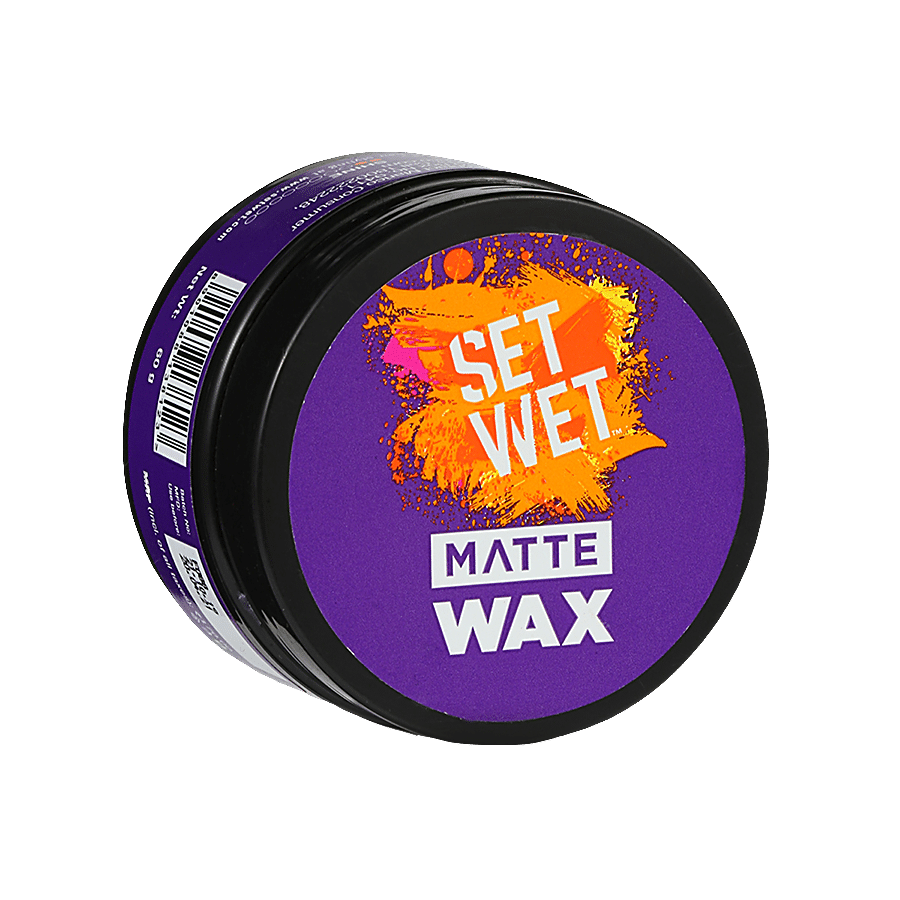 Set Wet Glaze Hair Wax For Men, 60 G