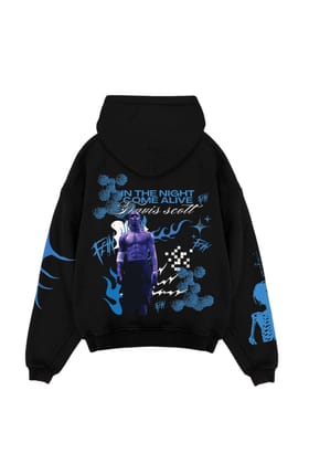Fein Designed Oversized Hoodie-S / Black
