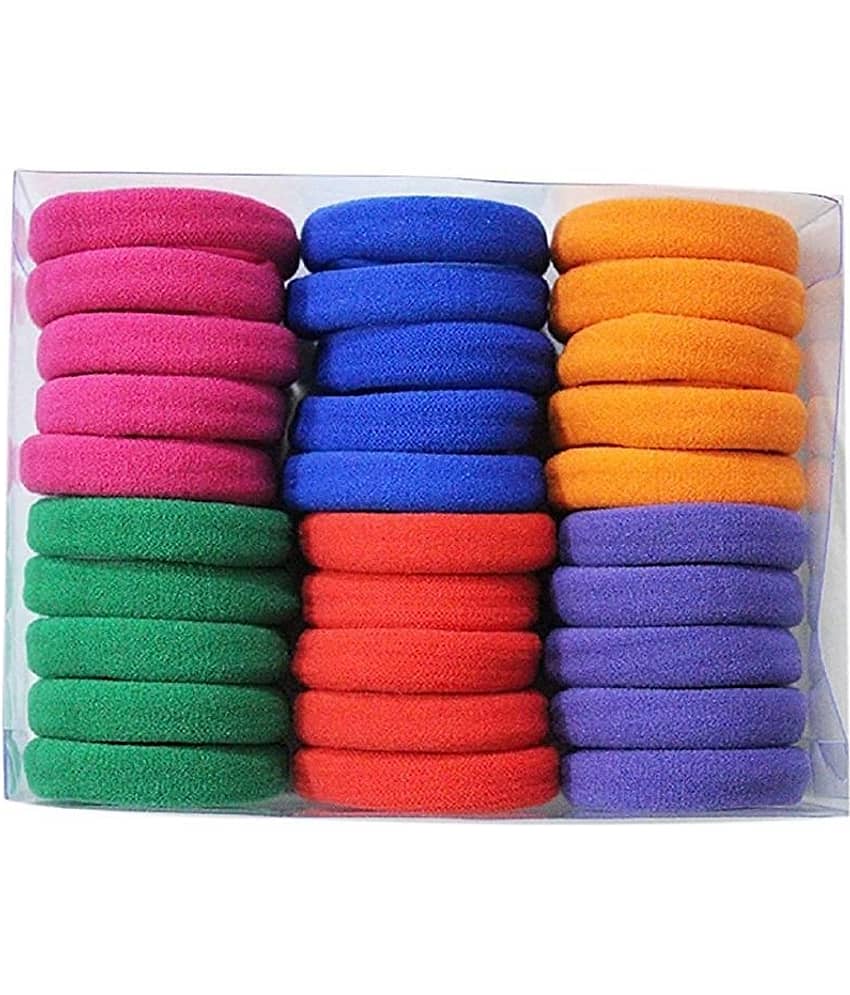 mahek accessories hair rubber band for pony tail Styler Pack of 30