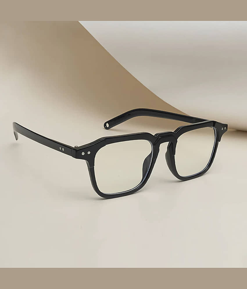 Elligator Black Rectangular Sunglasses ( Pack of 1 )