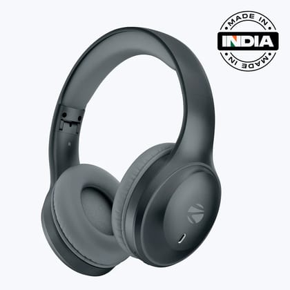 ZEBRONICS Zeb Paradise Neo R Wireless Bluetooth Headphones with 40mm Drivers, Up to 50 Hours Playback, Built-in Mic, Comfortable Over-Ear Design (Color As Per Stock) ZEBRONICS Zeb Paradise Neo R Wireless Bluetooth Headphones with 40mm Drivers, Up to 50 Hours Playback, Built-in Mic, Comfortable Over-Ear Design (Color As Per Stock)