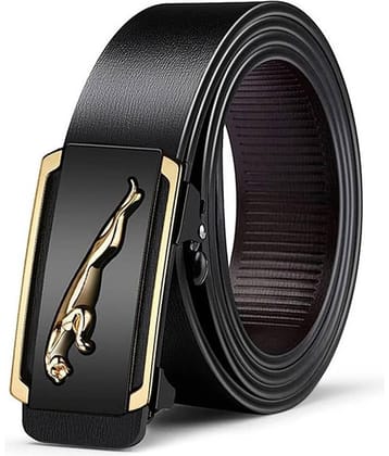 BAYEMA - Gold Synthetic Men's Formal Belt ( Pack of 1 )