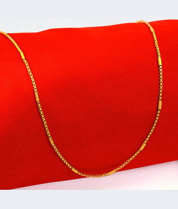 Thrillz Gold Plated Brass Chain ( Pack of 1 )