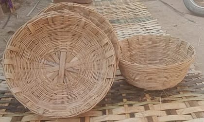 EcoFriendly Bamboo Basket