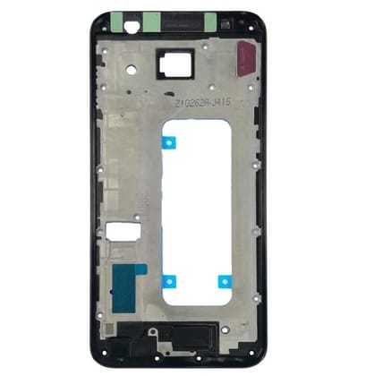 LCD Display Chrome Bezel Middle Frame for Samsung Galaxy J4 Core Black