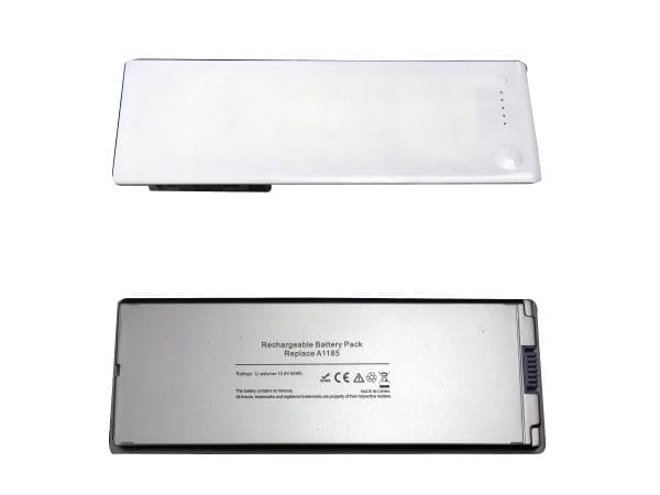 Laptop Battery For Apple A1185 – MA561, MacBook 13″ A1181, 13″ MA254, 13″ MA255 Series Laptops,Silver 10.8V 6 Cells 55Wh – Compatible
