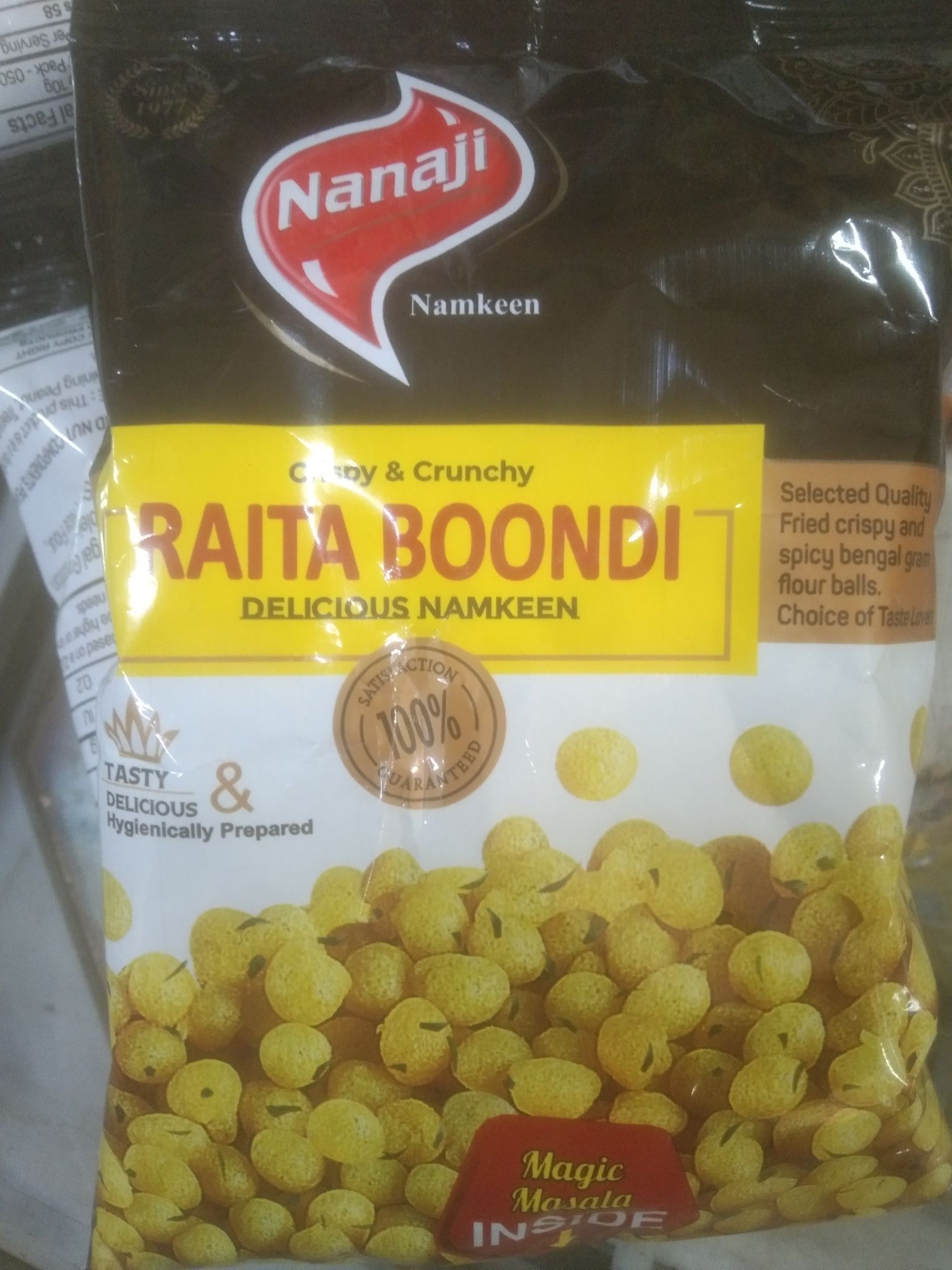 Nanaji raita boondi