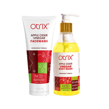 Otrix Apple Cider Vinegar Face Wash & Body Wash Combo - Purify & Balance Your Skin