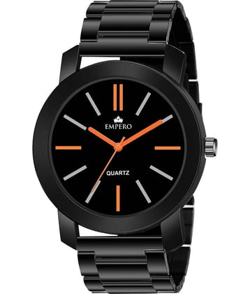 EMPERO Black Stainless Steel Analog Men's Watch
