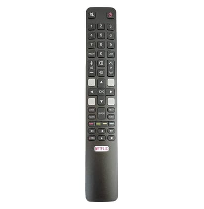 Remote with Netflix Function (No Voice), Compatible with TCL Smart TV LCD or LED Remote Control (Exactly Same Remote will Only Work)