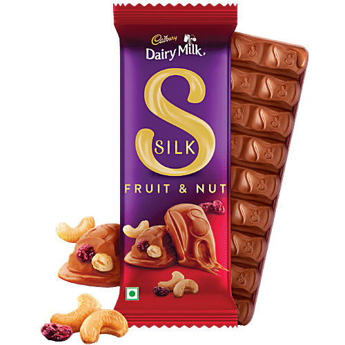 Cadbury Dairy Milk Silk Fruit & Nut Chocolate Bar