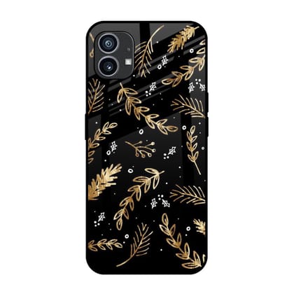 Autumn Leaves Glass case for Nothing Phone (1)
