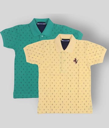 NEUVIN Pack of 2 Boys Cotton T-Shirt ( Multi Color )