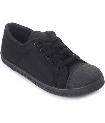 Footfun By Liberty  Boy Black School Shoes