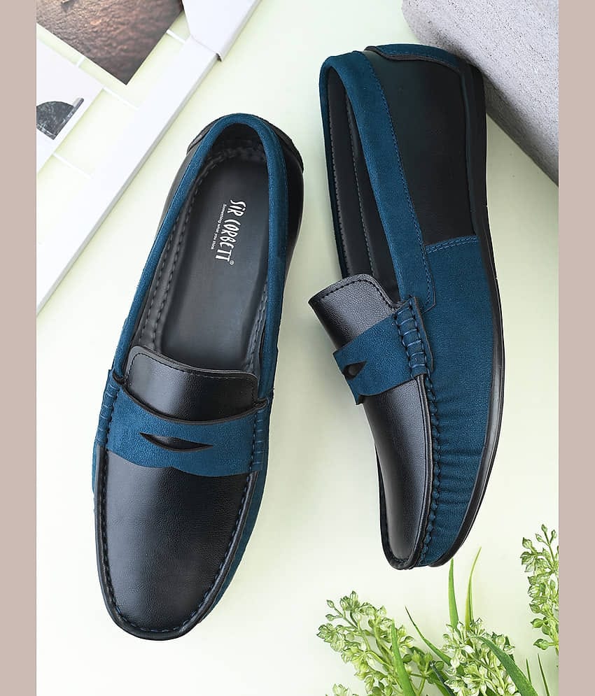 Sir Corbett Blue Men's Slip on