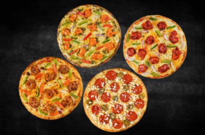 4 Regular Veg Or Non Veg Pizza At 649
