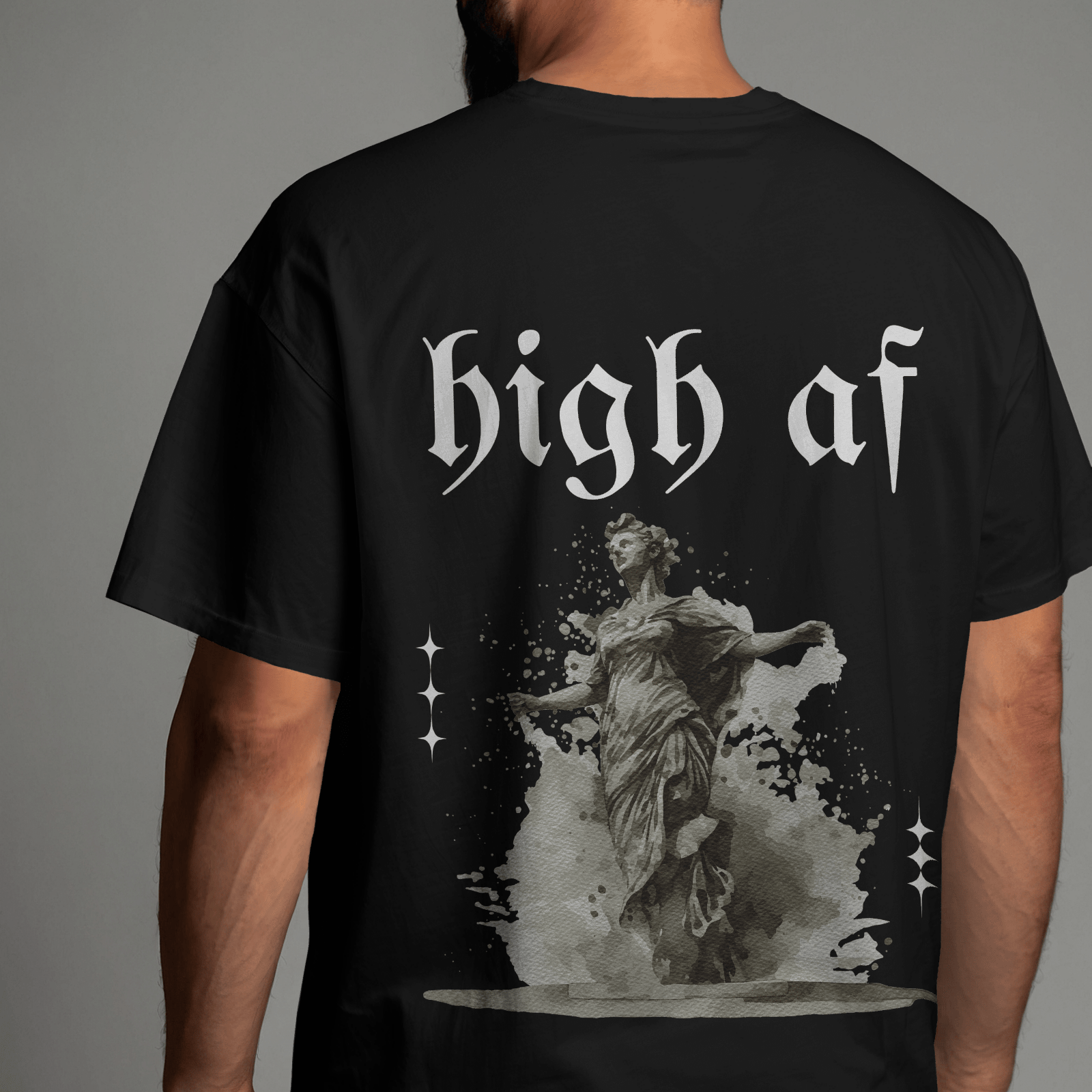 High AF - Dark-Black / XS