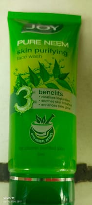 Joy Pure neem Skin purifying Face wash 